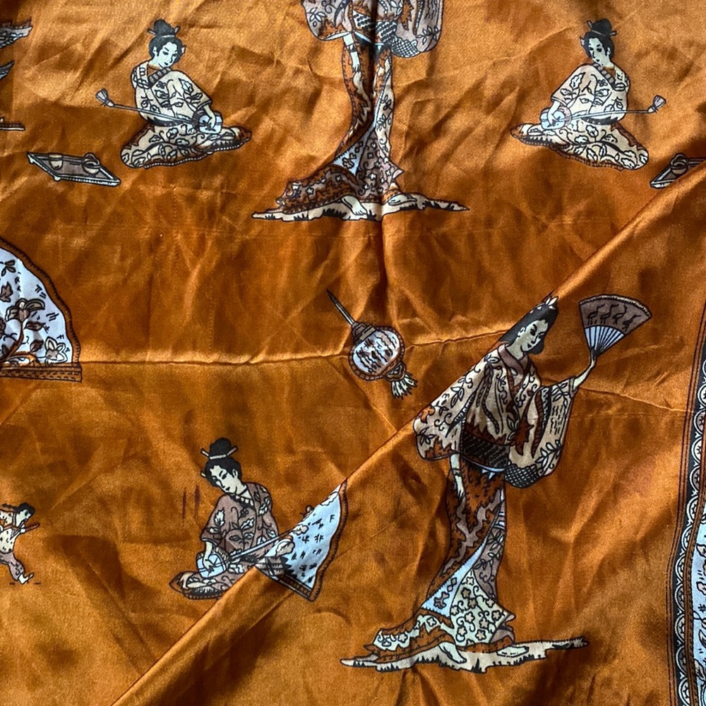 Vintage Copper Scarf